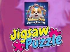 খেলা Anime Dog Jigsaw Puzzles