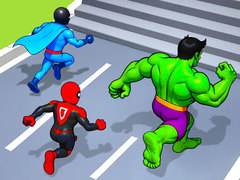 খেলা Hero Transform Race