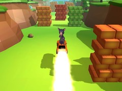 খেলা Ratomilton Flying Car Race