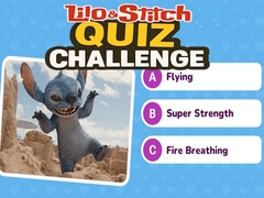 খেলা Lilo & Stitch Quiz Challenge