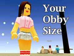 খেলা Your Obby Size