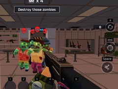 খেলা Pixel Combat: Zombies Strike