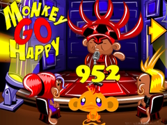 খেলা Monkey Go Happy 952