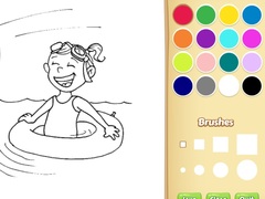 খেলা Summer Coloring Book For Kids