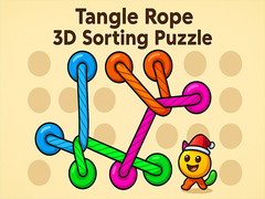 খেলা Hazel Tangle Rope 3D: Sorting Puzzle