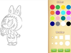 খেলা Chibi Labubu Coloring Book for Kids