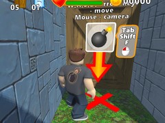 খেলা Obby: Bomberman