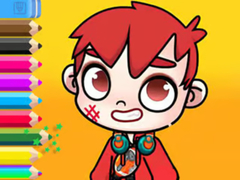 খেলা Coloring Book: Avatar World Schoolboy