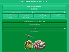 খেলা Pepecoin Miner Idle Simulator