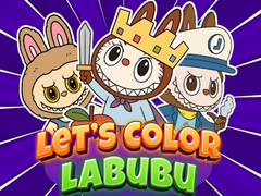 খেলা Let's Color Labubu