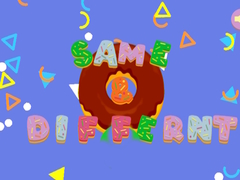 খেলা Same & Different Donut