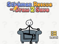 খেলা Stickman Rescue Draw 2 Save