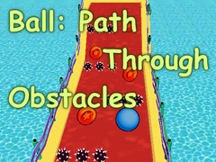 খেলা Ball: Path Through Obstacles