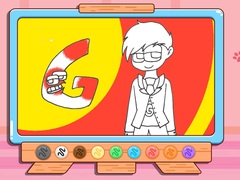 খেলা Coloring Book: Alphabet Lore G
