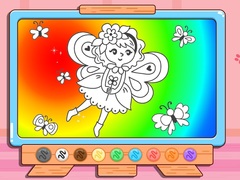 খেলা Coloring Book: Floral Dance