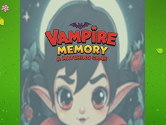 খেলা Vampire Memory & Matching Game