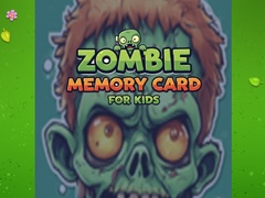 খেলা Zombie Memory Card For Kids