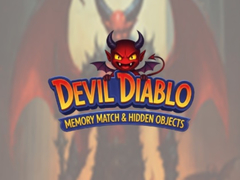 খেলা Devil Diablo Memory Match & Hidden Objects