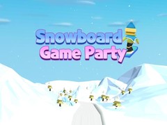 খেলা Snowboard Game Party