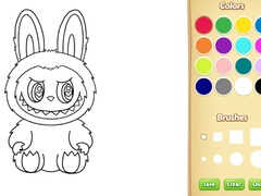 খেলা Labubu Coloring Book
