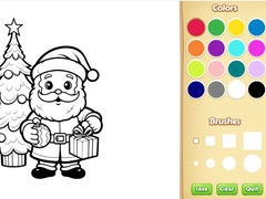 খেলা Christmas Coloring Book For Kids