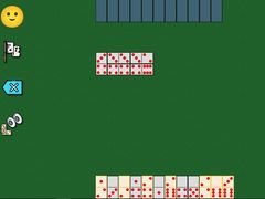 খেলা Domino Sausage Duel