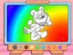খেলা Coloring Book: Bobby BearHug