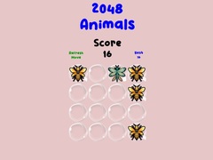 খেলা 2048 Animals