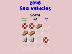 খেলা 2048 Sea Vehicles