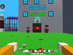 খেলা Barry 2: Rob Robux Bank! 