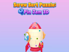 খেলা Screw Sort Puzzle: Pin Jam 3D