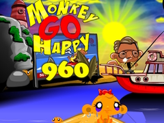 খেলা Monkey Go Happy 960