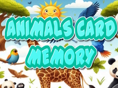 খেলা Animal cards memory