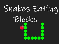 খেলা Snakes Eating Blocks