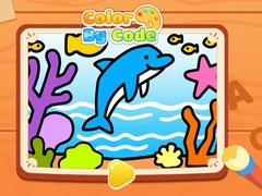 খেলা Color By Code: Dolphin