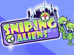খেলা Sniping aliens