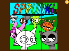 খেলা Sprunki Sliding Puzzle