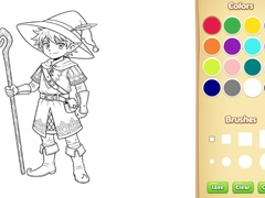 খেলা Elf Coloring Book