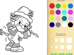 খেলা Clown Coloring Book For Adults