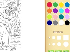 খেলা Bigfoot Coloring Book