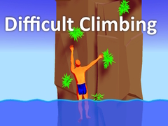 খেলা Difficult Climbing