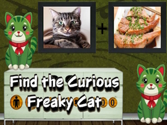 খেলা Find the Curious Freaky Cat