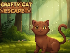 খেলা Crafty Cat Escape 