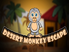 খেলা Desert Monkey Escape