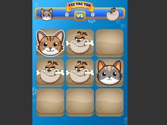খেলা Tic Tac Toe Cat