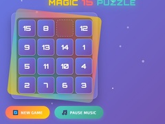 খেলা Magic 15 Puzzle