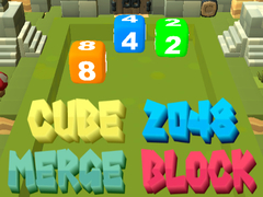 খেলা 2048 Cube Merge Block