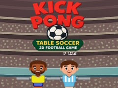 খেলা Kick Pong Table Soccer