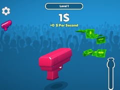 খেলা Money Gun Clicker