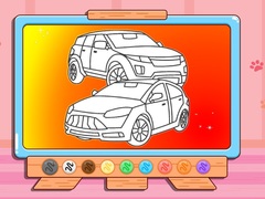 খেলা Coloring Book: Sports Car